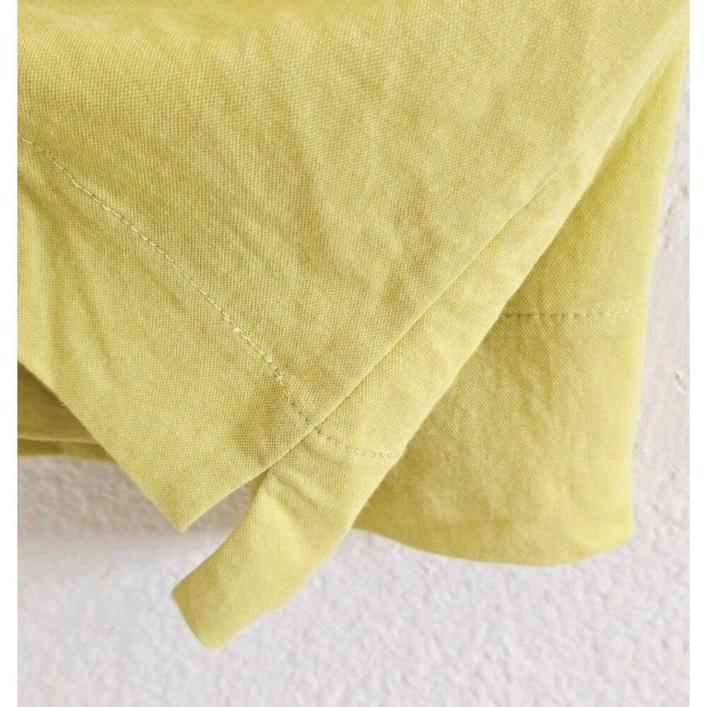 Alembika Oversized Relaxed Cardigan Lagenlook Yellow Size S Snap Button Boxy Fit - Picture 5 of 8